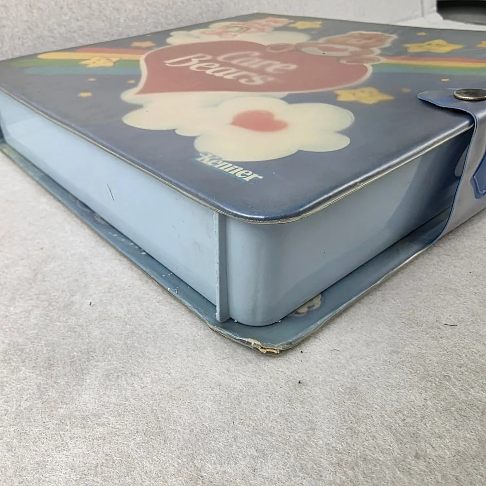 Vintage 1984 Kenner Care Bears Collector Carrying Case Storage Box Figures
